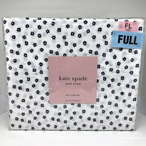 kate spade Other - Kate Spade Full Sheet Set 100% Cotton Percale 4 pc